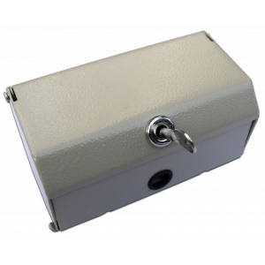 Wall-mounted metal distribution boxes with lock